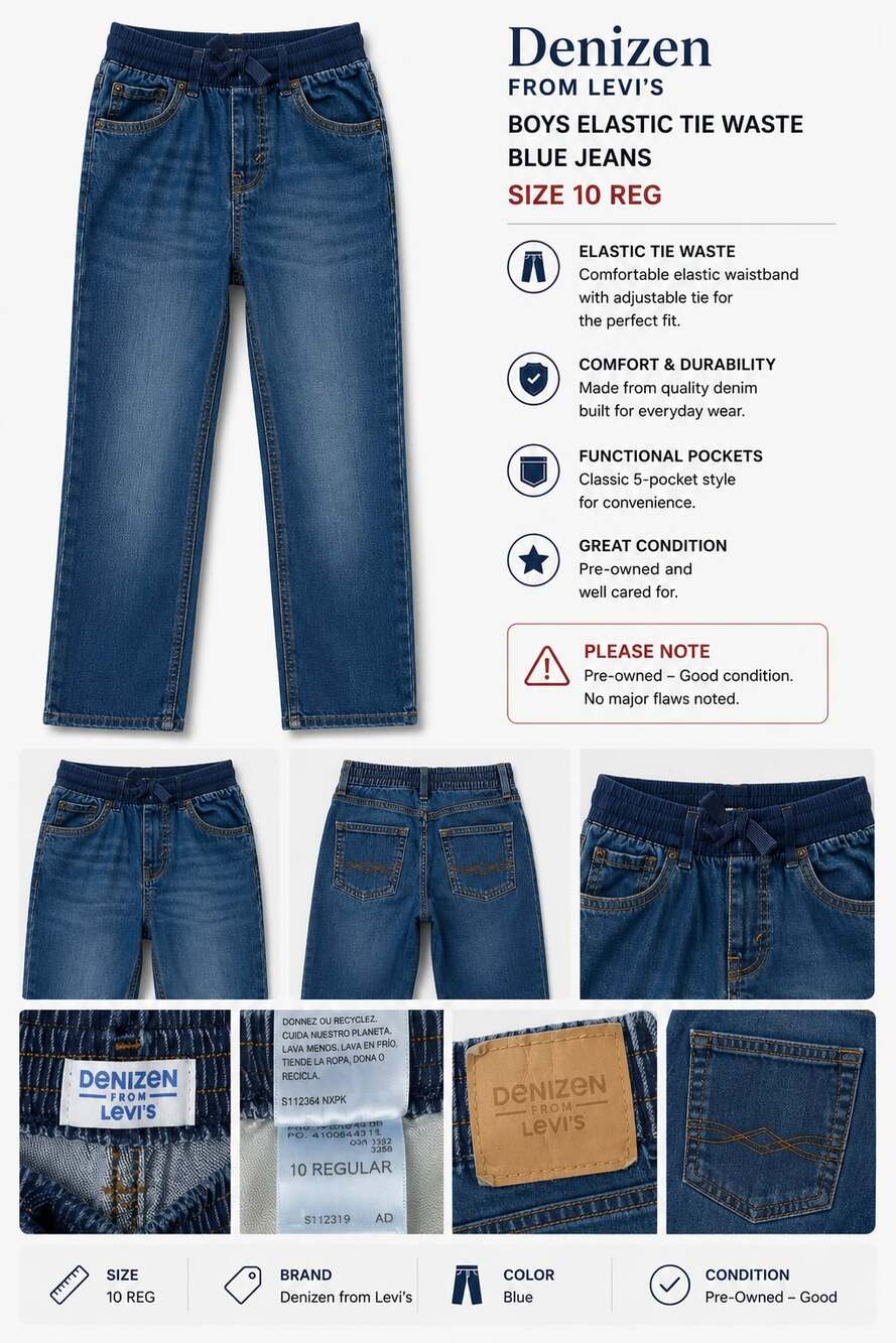 Levi's® Denizen Kids' Pull-On Skinny Jeans (Men)